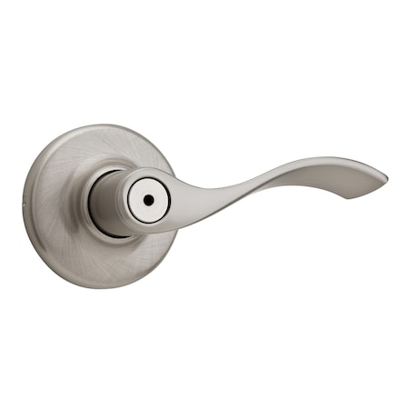 Kwikset Kwikset Balboa Satin Nickel Privacy Lever Right or Left Handed 93001-882